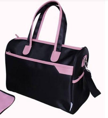 Bolso Maternelle Baby Chic Color Negro/rosado