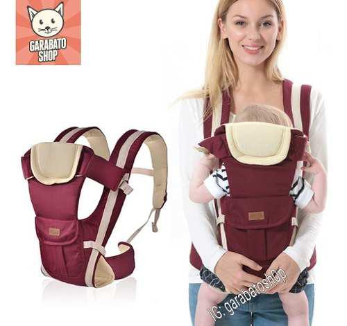 Canguro Porta Bebe Ergonomico Multifuncion