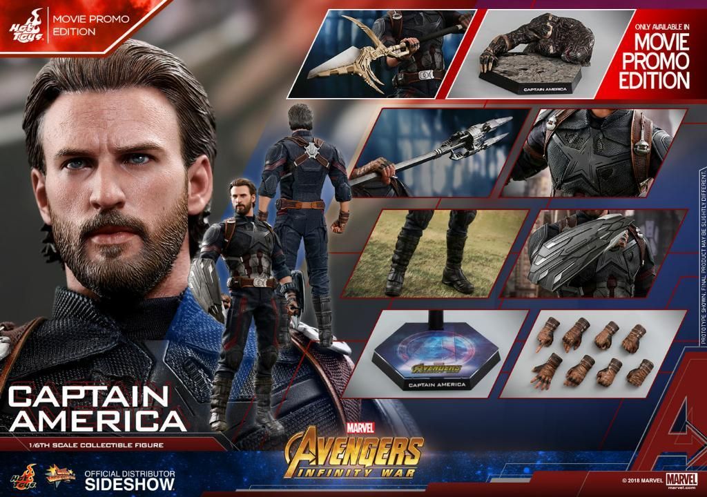 Capitán América Infinity War Hot Toys