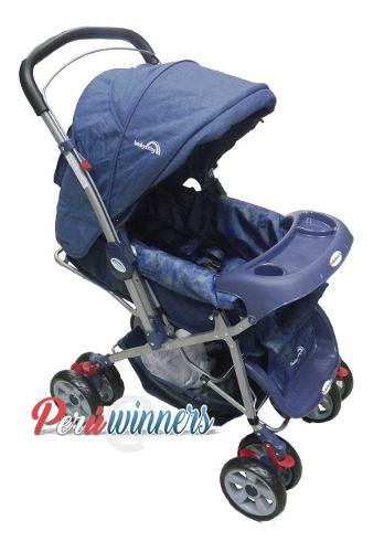 Coche Cuna Baby King Azul