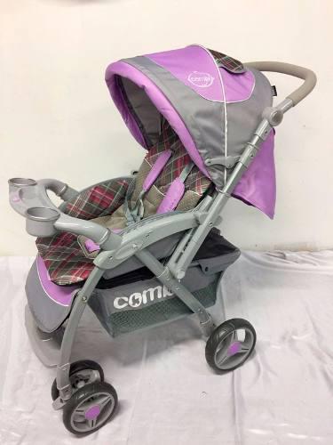 Coche Cuna De Aluminio Combi - Lila