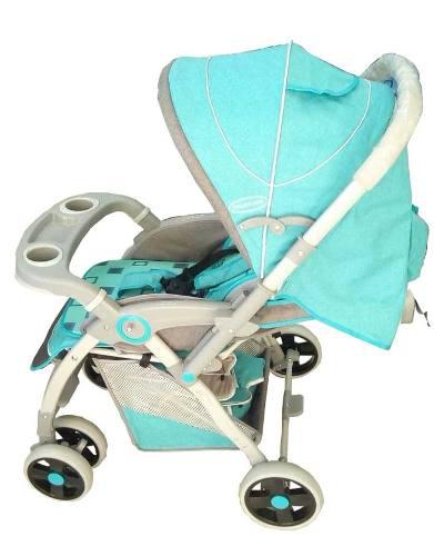 Coche Cuna Power Kids Verde Esmeralda