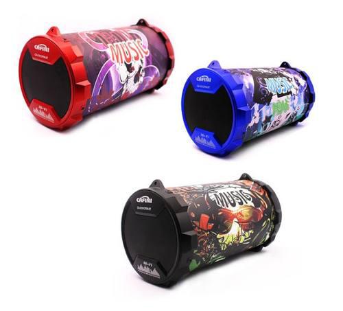 Parlante Portatil Cafini Bluetooth-bass Bazooka Karaoke