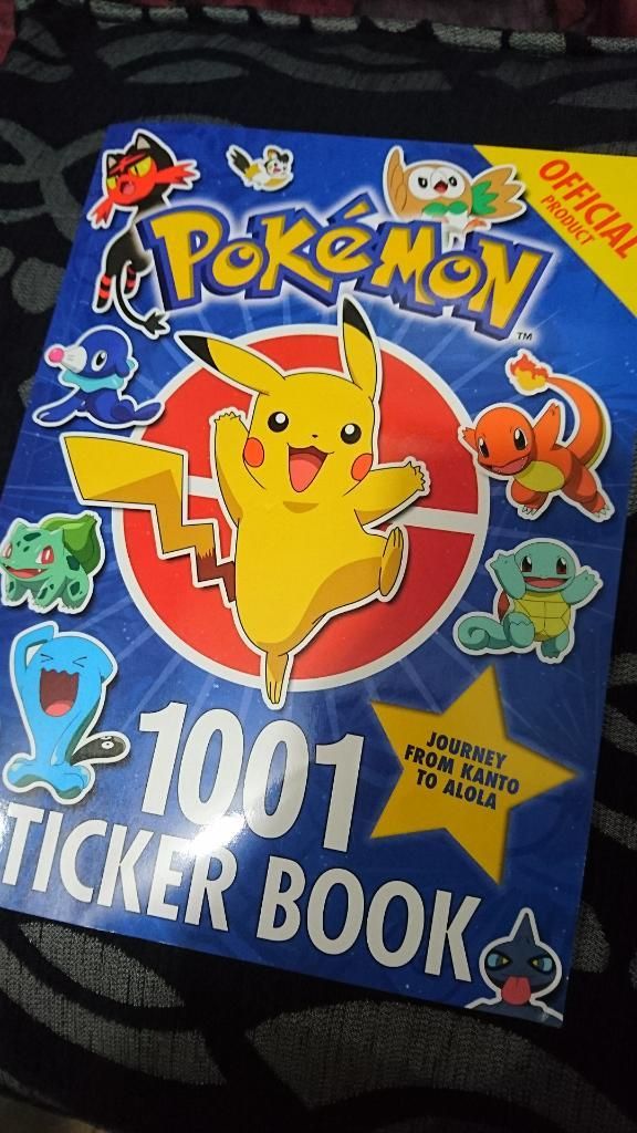 Pokemon - Libro  Stickers Original