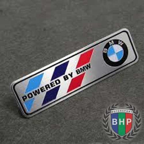 Accesorio Powered By Bmw (vintage) 120x34.5mm