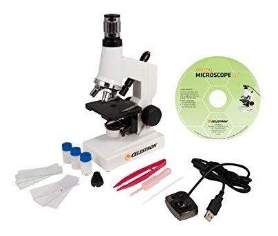 Celestron Microscopio Con Camara 40x-600x