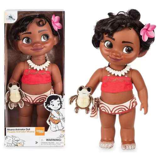 Disney Animators Muñeca Moana 100% Originales Zevallos