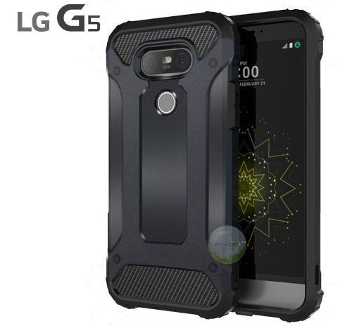 Funda Case Protector Lg G5 Armordiaomod +cristal Templado 3d