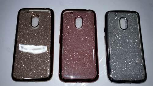 Funda De Gel Brilloso Para Motorola Moto G4 Play