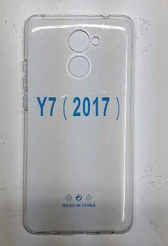Funda De Gel Transparente Para Huawei Y7 2017