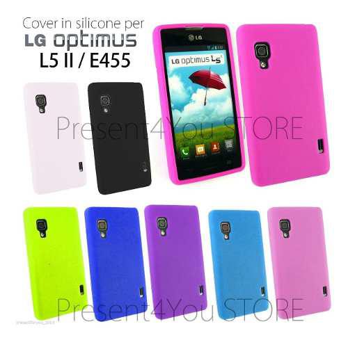 Funda Estuche Silicon Gel Tpu Para Lg L5 E455 Dual