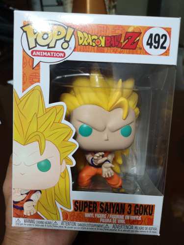 Funko Pop! Super Saiyan 3 Goku Nro 492 Original