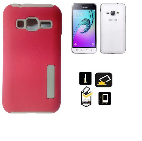 J1 Mini Prime Funda Antigolpes Rosada Case Cover Estuche