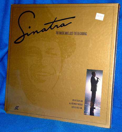 Laser Disc Frank Sinatra The Music Was Just The Beginning