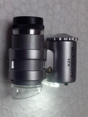 Microscopio Iluminado De 45 Aumentos