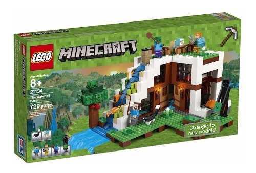 Minecraft Lego Original - Base Cascada -21134-jesus Maria