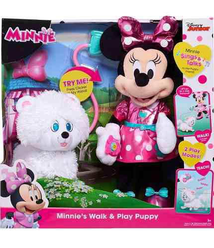 Muñeca Minnie Mouse Y Su Mascota Original 200 Soles