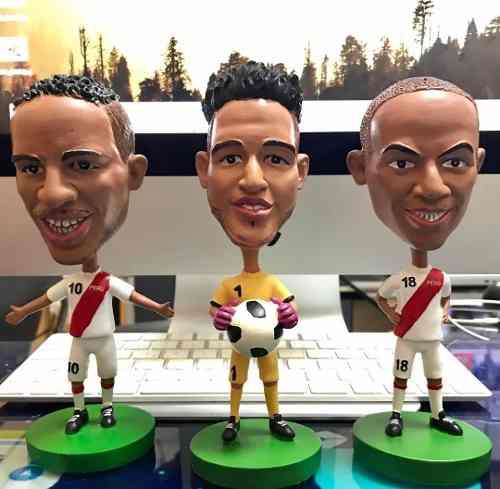 Muñecos Mundial Rusia 2018 Perú Selección Futbol 17cm