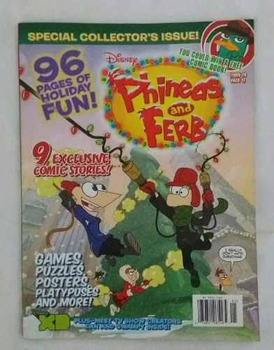 Phineas And Ferb Revista En Ingles Original