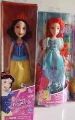 Princesas Sirenita Y Blanca Nieves,colecciones De Princesas