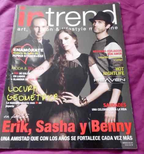 Revista Intrend Sasha Benny Y Erik Timbiriche