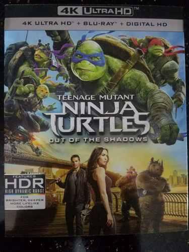 Teenage Mutant Ninja Turtles 2 Fuera De Las Sombras 4k + Blu