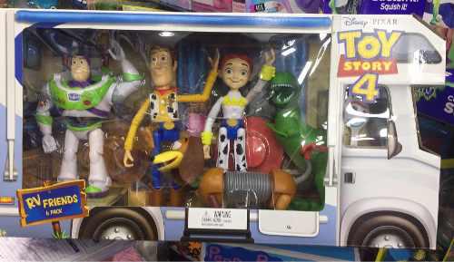 Toy Story 6 Pack Woody Buzz Jessy Slinky Rex Y Forky 1