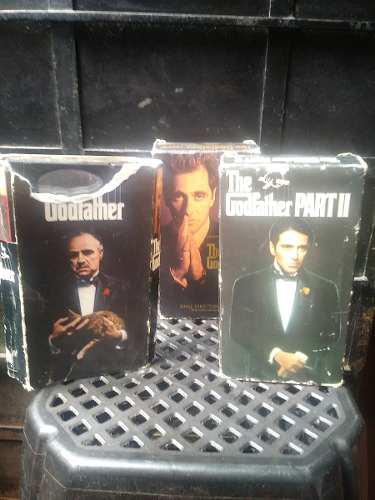 Yh Antiguas Peliculas Vhs El Padrino The Godfather Trilogia