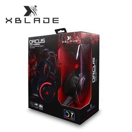 Audifono C/microf. Xblade Gaming Orcus Hg9026 Black/red