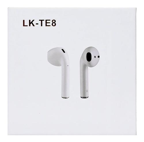 Audifonos AirPods Lk-te8 Bluetooth 5.0 Cargador Portatil Qi