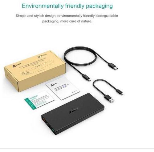 Aukey 16000 Mah Cargador Quick Charge 2 Power Bank - Avytech