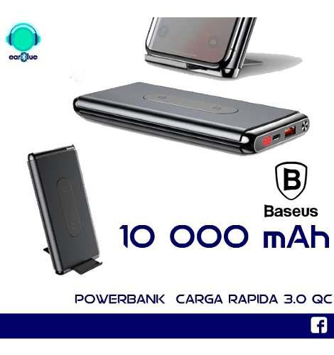 Baseus 10000 Mah Cargador Inalámbrico Pd + Qc3.0 Powerbank