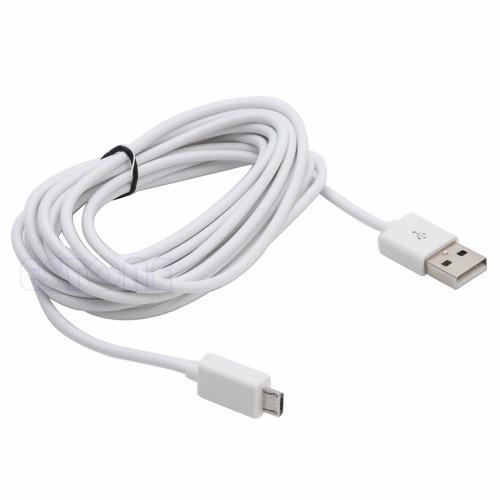 Cable Micro Usb Mando Ps 4 Cargar Xbox Android Pc Laptop 3m