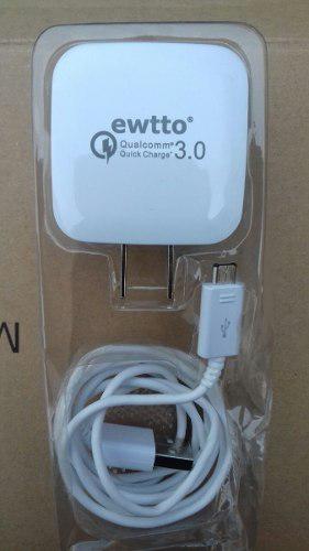 Cargador Carga Rapida Quick Charge 3.0 Qualcomm Smart Univer