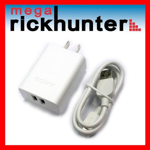 Cargador Pared Sony Carga Rapida 3.0 Amperios X2 Salidas Usb