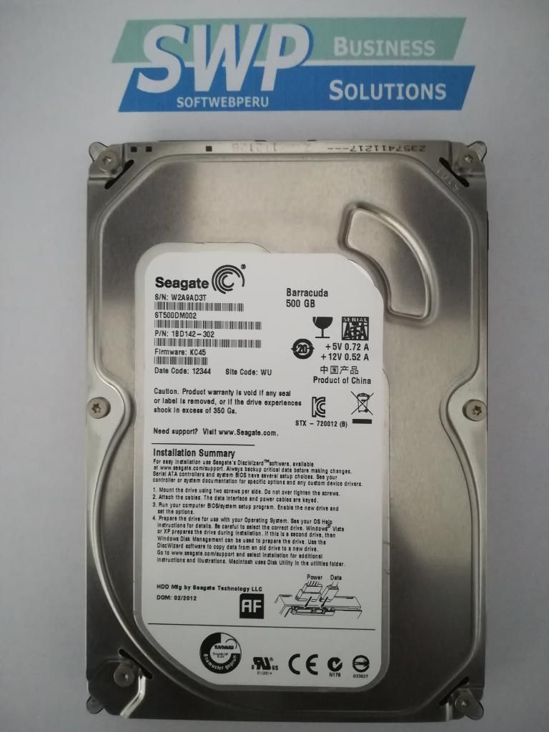 Disco Seagate 500 Gb Barracuda