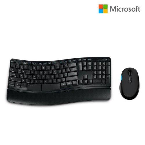 Kit Teclado Y Mouse Inalámbrico Microsoft Sculpt Comfort