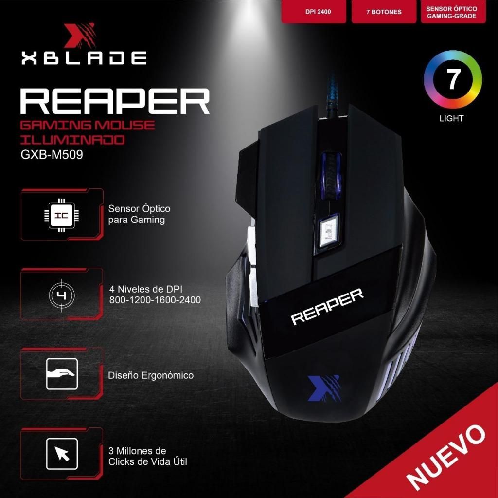 MOUSE XBLADE REAPER M509 GAMING