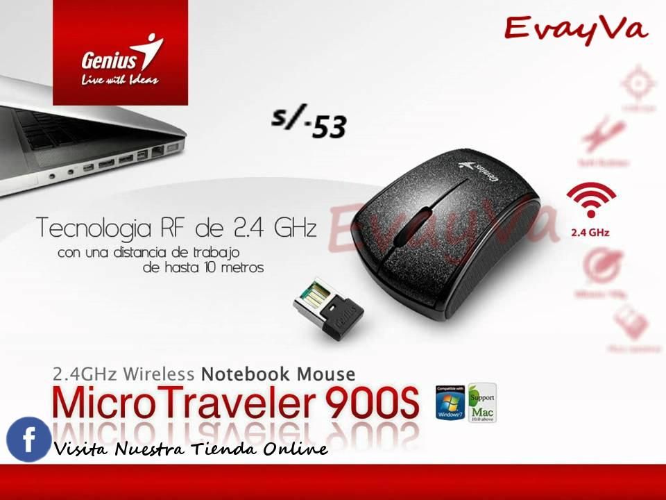 Mause Inalambrico Micro Traveler 900S