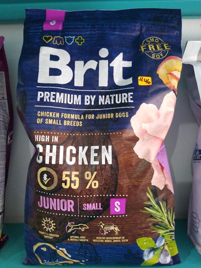 Brit Premium Junior Small 3kg de Pollo