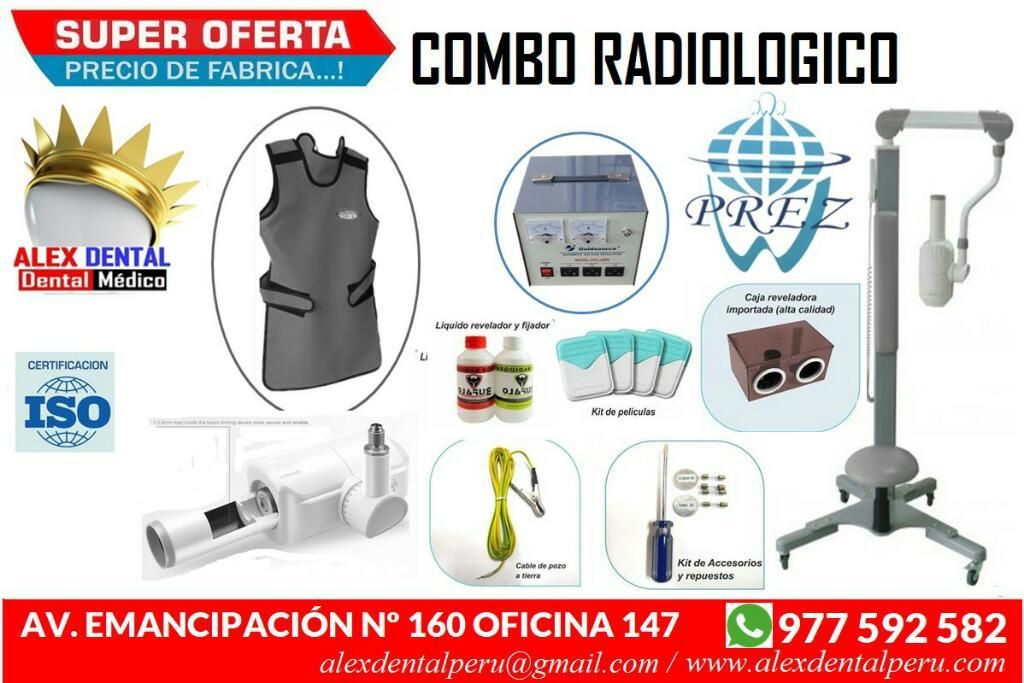 Rx Combo Radiologico Completo Marca Prez