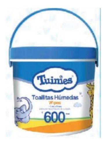 Toallitas Húmedas En Balde - Tuinies 600
