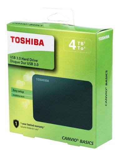 Disco Duro Externo Toshiba 4tb Canvio Usb 3.0 Env/provincias