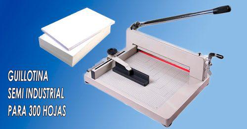 Guillotina Manual Para 300 Hojas Tam. A4