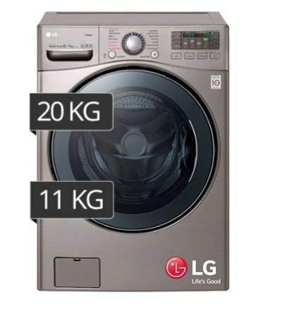 Lavaseca De 20 Kg. Lavado Y 11 Kg. De Secado Con 6 Motion Dd
