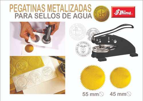 Pegatinas Metalizadas Para Sellos De Agua