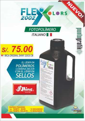 Polimero Para Sellos Excell Turqueza S/. 75.00