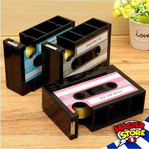 Porta Lapiceros Retro De Casette