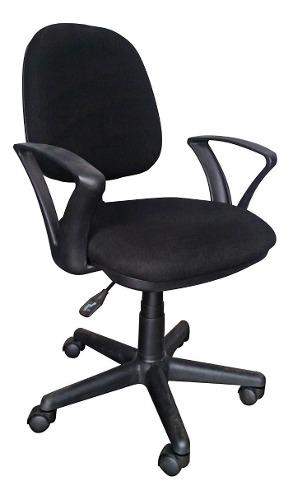 Silla Oficina Giratoria Q801 Cuero Sintetico Todos Colores