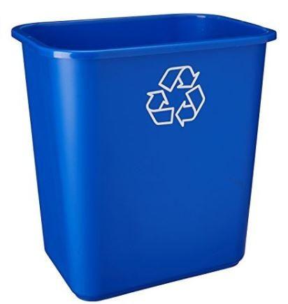 Tachos / Papeleras De Oficina Sin Tapa Rubbermaid